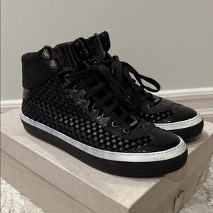 Jimmy Choo Hightop Sneakers